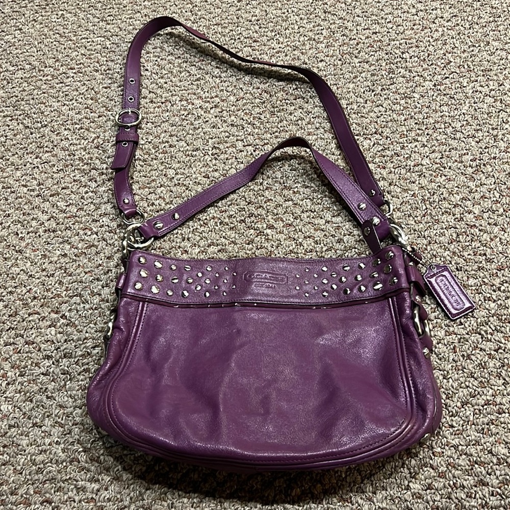 Leather Coach Purse